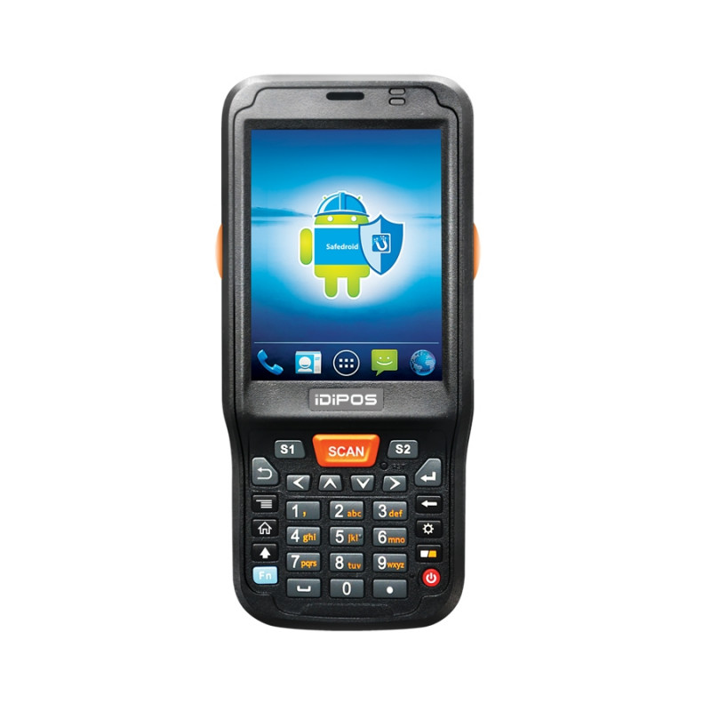 IDIPOS I6100S Terminal Mobile avec Lecteur Code à Barre